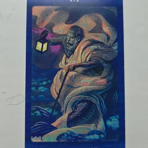 Tarot of Mermaids Deck Mauro De Luca , Pietro Alligo 78 Card Deck - Picture 4 of 10